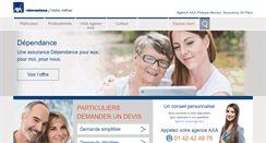 Desktop Screenshot of agence-nezeys.fr